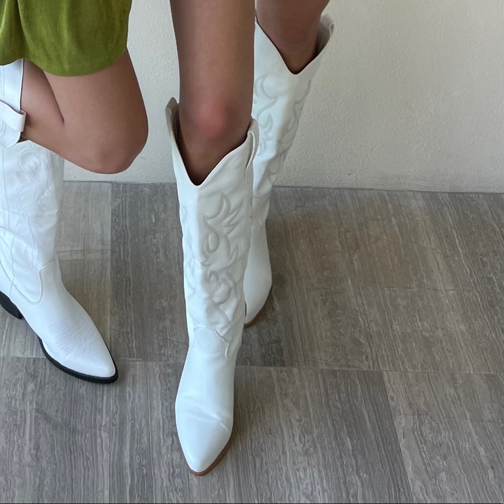 White Cowgirl Boots